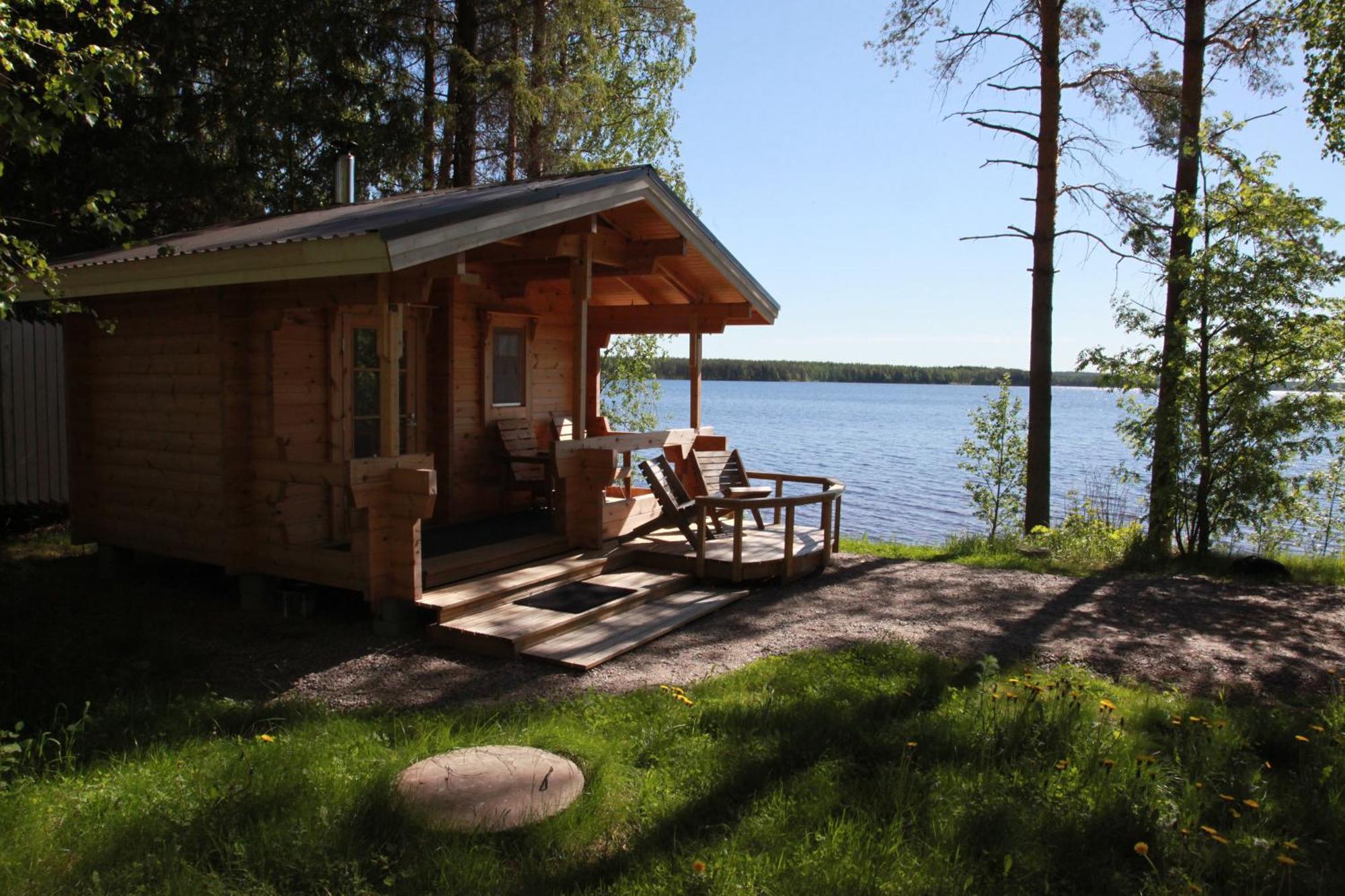 Hiekkarannanlomat Villa Kannonkoski Bagian luar foto