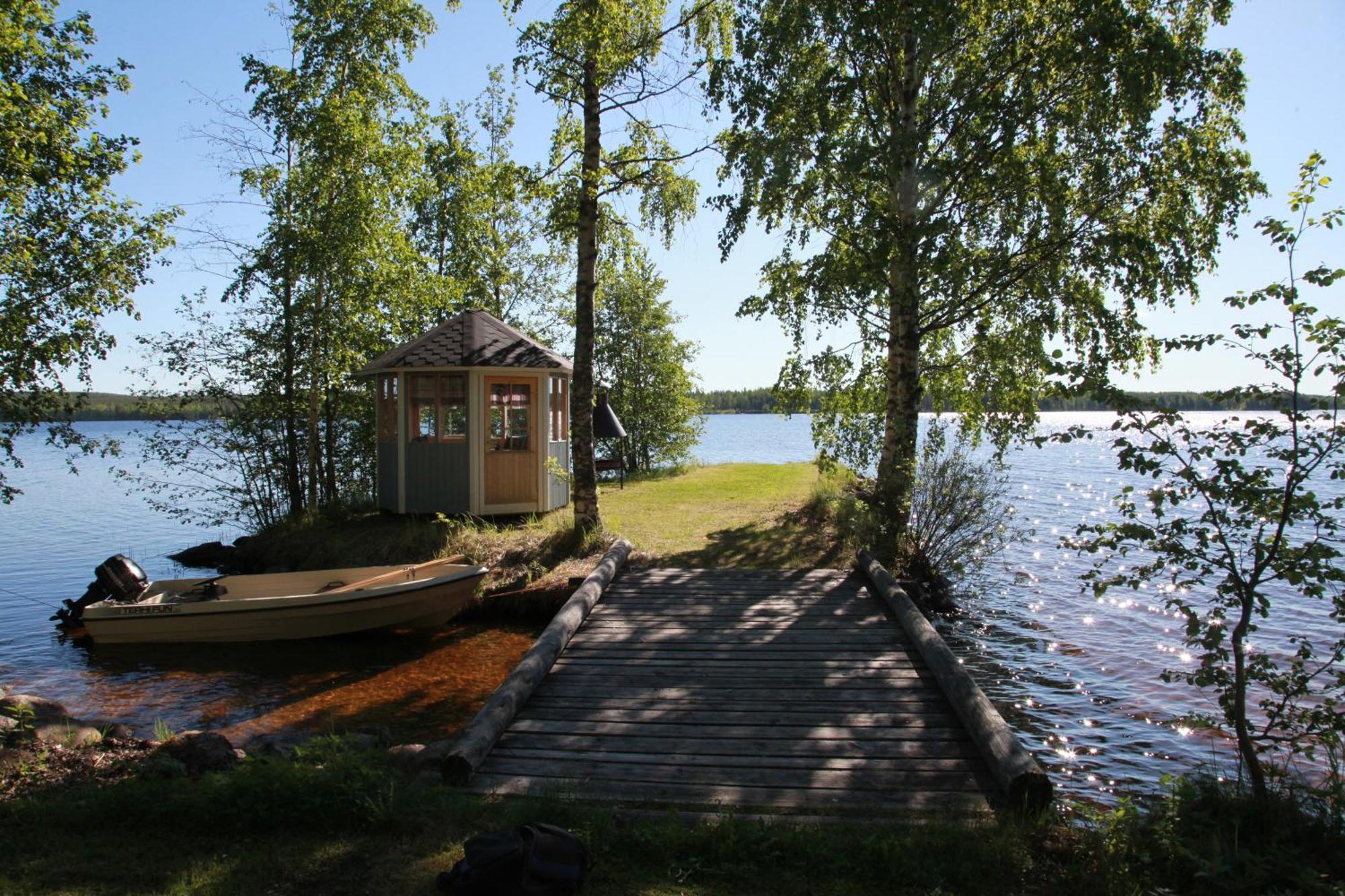 Hiekkarannanlomat Villa Kannonkoski Bagian luar foto