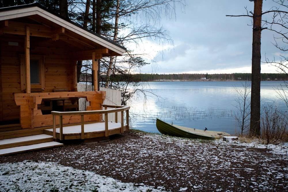 Hiekkarannanlomat Villa Kannonkoski Bagian luar foto