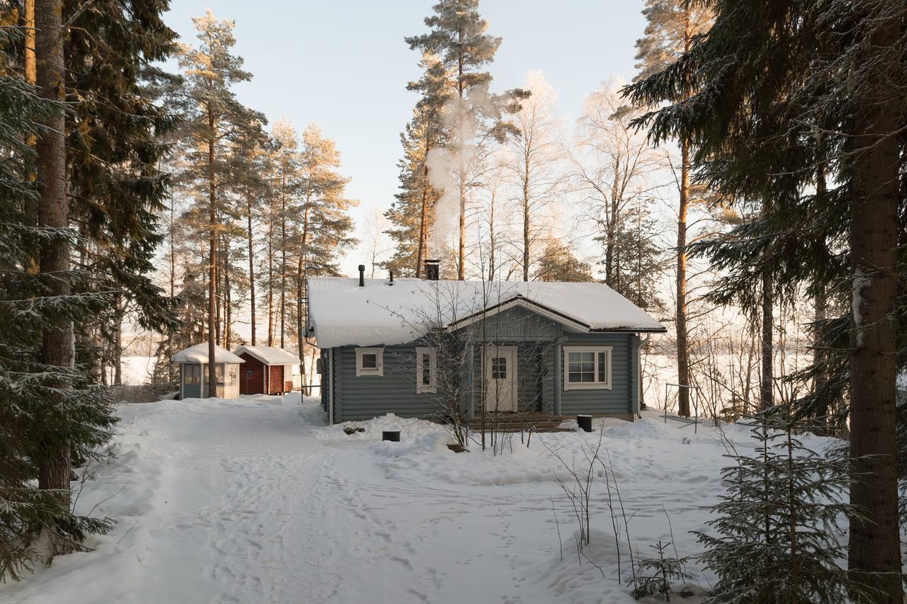 Hiekkarannanlomat Villa Kannonkoski Bagian luar foto