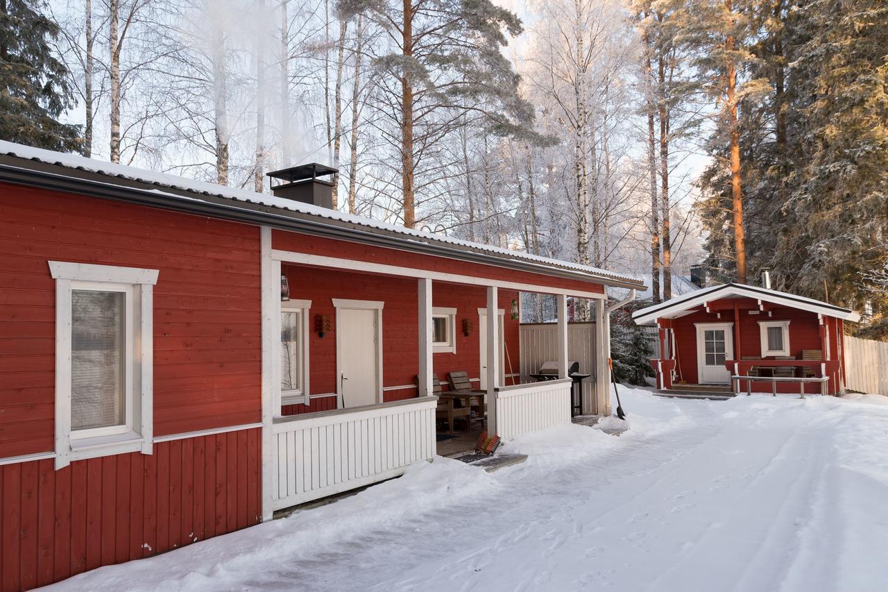 Hiekkarannanlomat Villa Kannonkoski Bagian luar foto