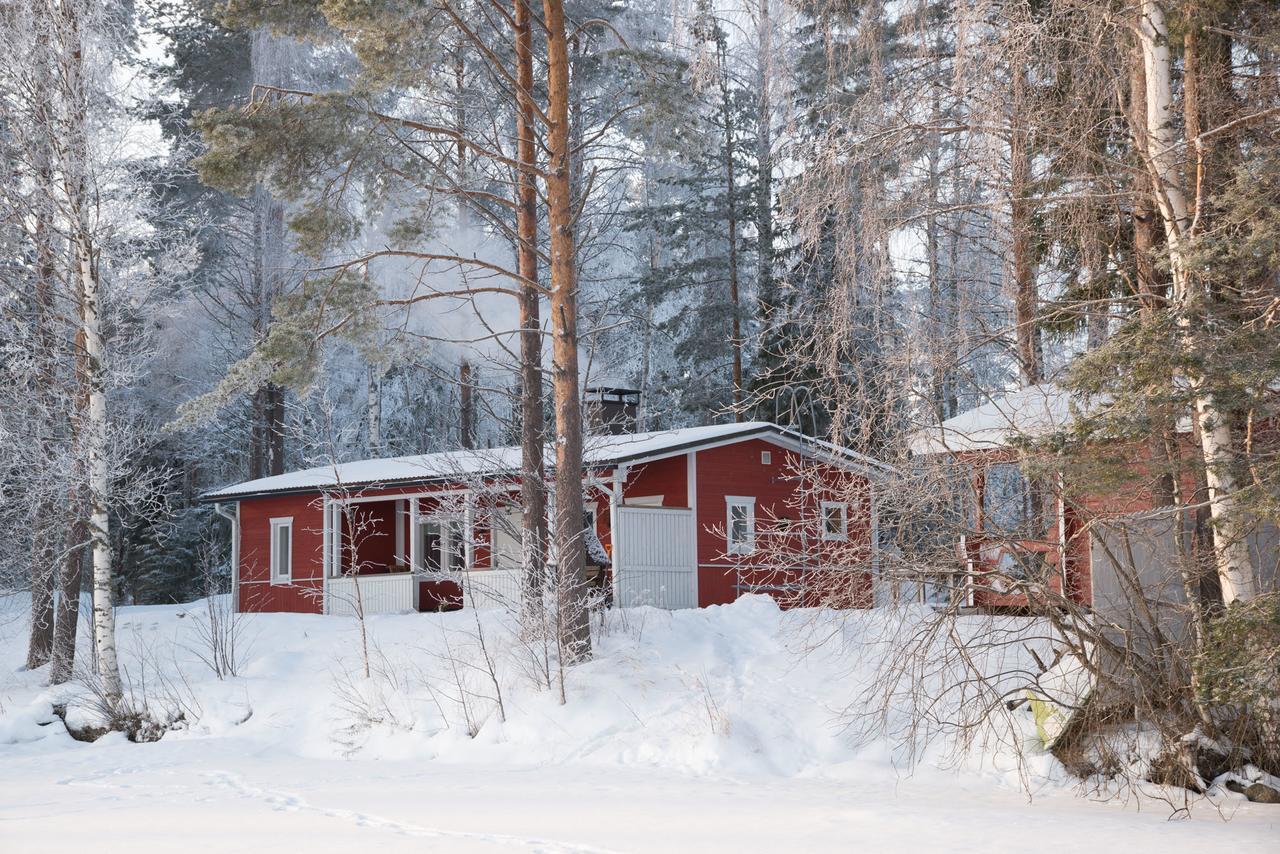 Hiekkarannanlomat Villa Kannonkoski Bagian luar foto